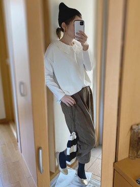 かなっぺさん（レディース・166cm）の秋コーディネート