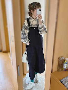 「coca（coca）（コカ）のアイテム（その他アウター）」を使った、かなっぺさん（レディース・166cm）の冬コーディネート