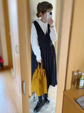 かなっぺさん(レディース・166cm)の冬コーディネート