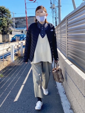 かなっぺさん（レディース・166cm）の冬コーディネート
