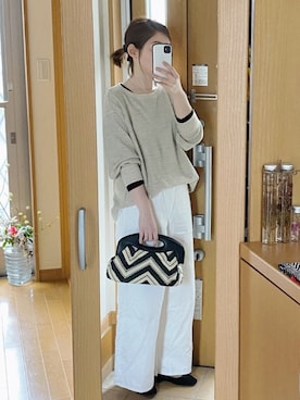 かなっぺさん（レディース・166cm）の春コーディネート