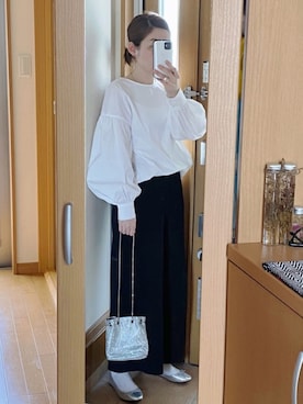 「Cupid Heart（キューピッドハート）のアイテム」を使った、かなっぺさん（レディース・166cm）の春コーディネート