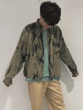 「Ralph Lauren」｜「アイテム（スラックス）」を使った、たぁさん（メンズ・177cm）の春コーディネート