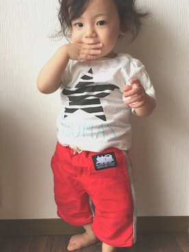 RUI74oさん（キッズ・80cm）の夏コーディネート