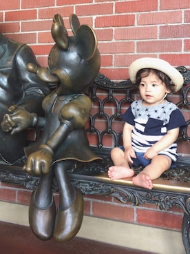 RUI74oさん（キッズ・80cm）の夏コーディネート