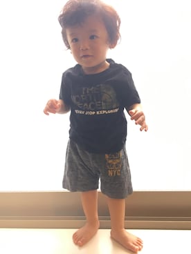 RUI74oさん（キッズ・80cm）の夏コーディネート