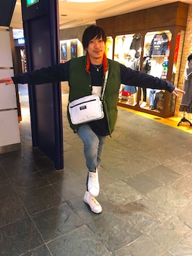 Kさん（メンズ・179cm）の冬コーディネート