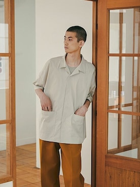 「nowm（ノウム）のアイテム」を使った、ノウムさん（メンズ・184cm）の夏コーディネート