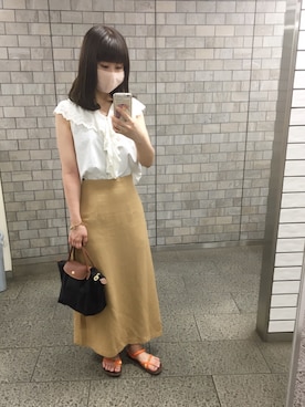 Yaneさん（レディース・158cm）の夏コーディネート