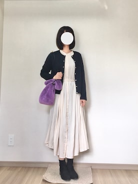 Yaneさん（レディース・158cm）の秋コーディネート