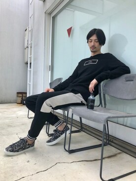 「BARNEYS NEWYORK（バーニーズニューヨーク）のアイテム」を使った、LEONAさん（メンズ・167cm）の秋コーディネート