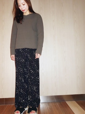 「アダムエロペ」｜misaさん（レディース・157cm）の春コーディネート