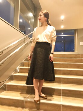 「アダムエロペ」｜misaさん（レディース・157cm）の夏コーディネート