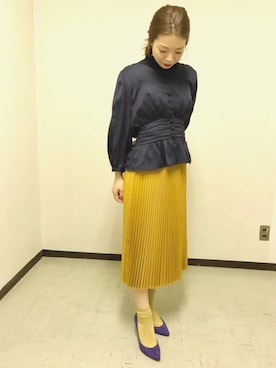 「ヴィクトリアン」｜misaさん（レディース・157cm）の秋コーディネート
