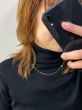 「piccin」｜「アイテム（アクセサリー）」を使った、PICCIN PRESSさん（レディース・164cm）の冬コーディネート