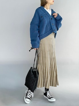 「piccin」｜「アイテム（ジャケット/アウター）」を使った、PICCIN PRESSさん（レディース・164cm）の秋コーディネート