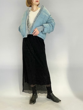 「piccin」｜「アイテム（ジャケット/アウター）」を使った、PICCIN PRESSさん（レディース・164cm）の秋コーディネート