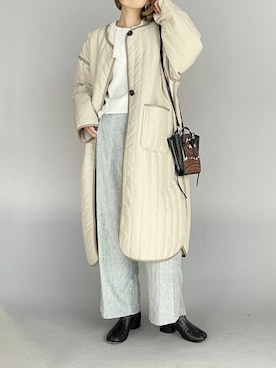「piccin」｜「アイテム（ジャケット/アウター）」を使った、PICCIN PRESSさん（レディース・164cm）の秋コーディネート