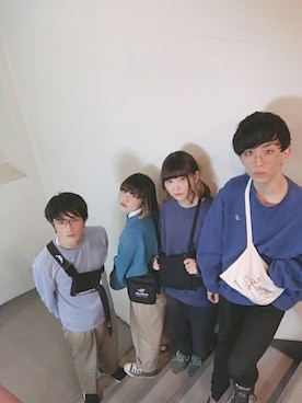 「A-COLD-WALL*(アコールドウォール)のアイテム(バッグ)」を使った、AOAZAさん(レディース・165cm)の秋コーディネート