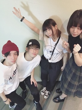 「アイテム（スカート）」を使った、AOAZAさん（メンズ・165cm）の冬コーディネート