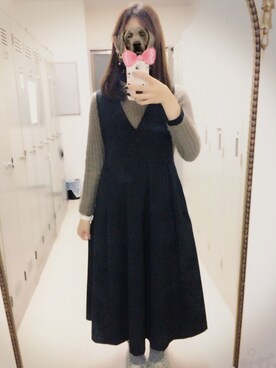 道化師さん(レディース・158cm)の冬コーディネート