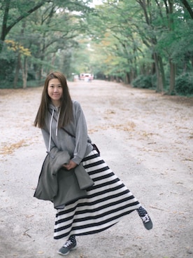 真綾さん(レディース・165cm)の秋コーディネート