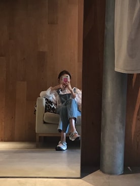 「アイテム（オールインワン・サロペット）」を使った、SEIKAさん（レディース・165cm）の春コーディネート