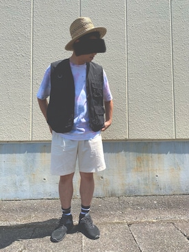 takashi tabuseさん（メンズ・169cm）の夏コーディネート