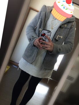 「彼氏の服」｜ぷるむ       /푸름さん（レディース・166cm）の冬コーディネート