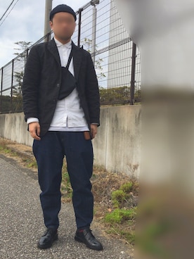 「SHETLAND FOX（シェットランドフォックス）のアイテム」を使った、orihciさん（メンズ・169cm）の秋コーディネート