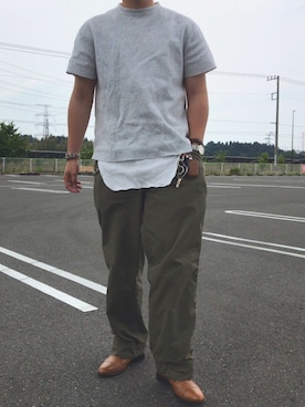 「ブサイクパンツ」｜orihciさん（メンズ・169cm）の夏コーディネート
