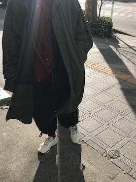「WEYEP（ウィエップ）のアイテム」を使った、ruiさん（メンズ・172cm）の冬コーディネート