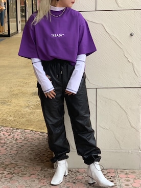 「L.H.P Private Brand（エルエイチピープライベートブランド）のアイテム」を使った、yunaさん（レディース・155cm）の春コーディネート