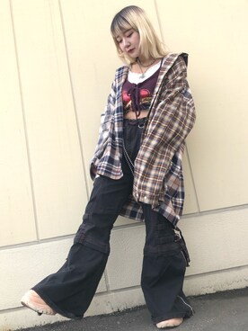 「L.H.P Private Brand（エルエイチピープライベートブランド）のアイテム」を使った、yunaさん（レディース・155cm）の春コーディネート