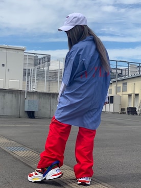 「DSQUARED2（ディースクエアード）のアイテム」を使った、yunaさん（レディース・155cm）の夏コーディネート