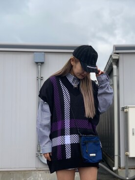「L.H.P Private Brand（エルエイチピープライベートブランド）のアイテム」を使った、yunaさん（レディース・155cm）の秋コーディネート
