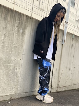 「L.H.P Private Brand（エルエイチピープライベートブランド）のアイテム（ジャケット/アウター）」を使った、yunaさん（レディース・155cm）の秋コーディネート