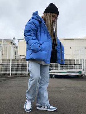 「CLAMP（クランプ）のアイテム（ジャケット/アウター）」を使った、yunaさん（レディース・155cm）の秋コーディネート