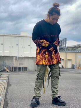 「NOT COMMON SENSE（ノットコモンセンス）のアイテム」を使った、yunaさん（レディース・155cm）の冬コーディネート