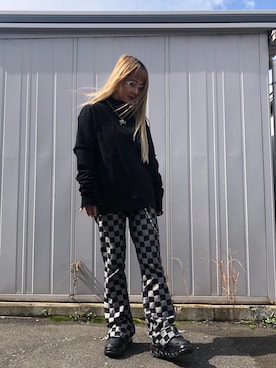 「RtA（アールティーエー）のアイテム」を使った、yunaさん（レディース・155cm）の冬コーディネート