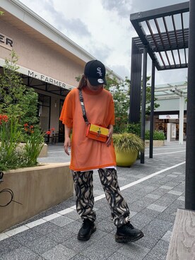 「Ctr1（コントロール）のアイテム」を使った、yunaさん（レディース・155cm）の夏コーディネート