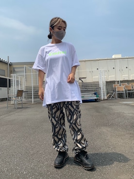 「Ctr1（コントロール）のアイテム」を使った、yunaさん（レディース・155cm）の夏コーディネート