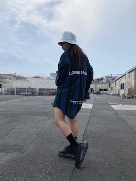 「mindseeker（マインドシーカー）のアイテム」を使った、yunaさん（レディース・155cm）の夏コーディネート