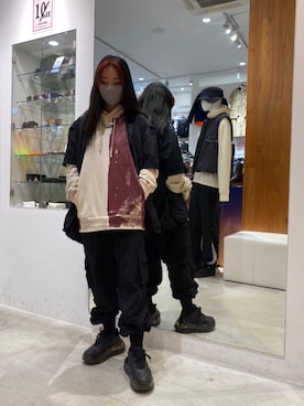 「A-COLD-WALL*（アコールドウォール）のアイテム（トップス）」を使った、yunaさん（レディース・155cm）の秋コーディネート