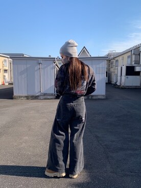 「PASCAL MARIE DESMARAIS（パスカルマリエデマレ）のアイテム」を使った、yunaさん（レディース・155cm）の冬コーディネート