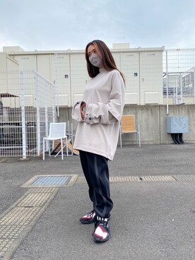 「A-COLD-WALL*（アコールドウォール）のアイテム（トップス）」を使った、yunaさん（レディース・155cm）の冬コーディネート