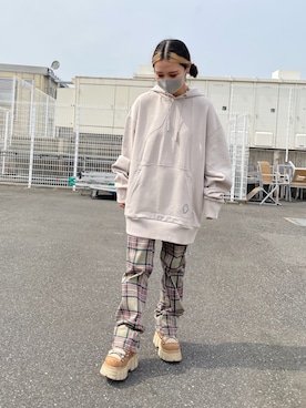 「A-COLD-WALL*（アコールドウォール）のアイテム（トップス）」を使った、yunaさん（レディース・155cm）の春コーディネート