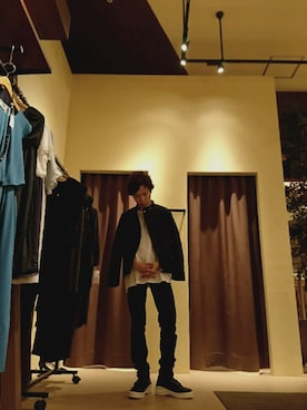 「GGD（ジージーディー）のアイテム」を使った、HVC相模原店さん（メンズ・173cm）の秋コーディネート