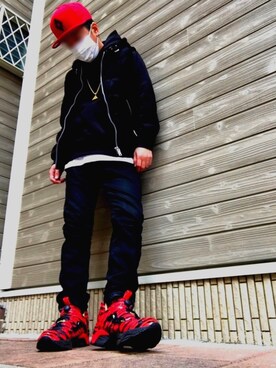「平成最後のWEARISTAセンバツ」｜「アイテム（ダウンベスト）」を使った、Hi-kさん（メンズ・163cm）の春コーディネート