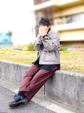 だぃすけさん（メンズ・170cm）の冬コーディネート